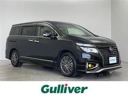 日産 エルグランド 2.5 250ハイウェイスター S ジェットブラック アーバンクロム サンルーフ　純正ナビ　フリップダウンモニ