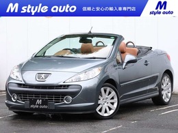 プジョー 207CC プレミアム 禁煙 ブラウン本革 下取り車