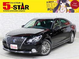 トヨタ クラウンマジェスタ 3.5 Fバージョン ETC2.0 黒革電動シート シートヒーター