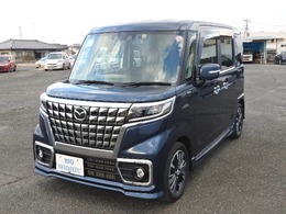 マツダ フレアワゴン 660 カスタムスタイル ハイブリッド XT 地デジナビAモニター LED 両側自動D