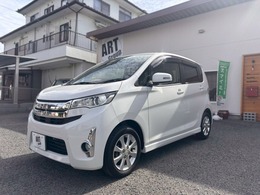 三菱 eKカスタム 660 G 革巻ステアリング