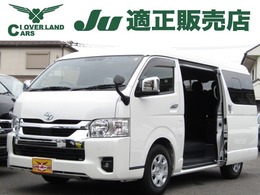 トヨタ ハイエース 2.7 GL ロング ミドルルーフ 純正ナビTV・バックカメラ片側スライドドア