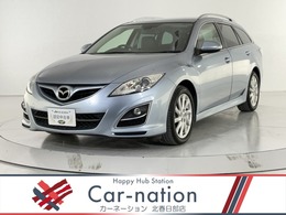 マツダ アテンザスポーツワゴン 2.5 25EX ワンオーナー/革シート/純正メモリーナビ/