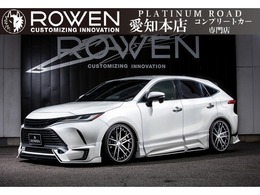 トヨタ ハリアー 2.0 G ROWENエアロ 4本出しマフラー 21AW 車高調