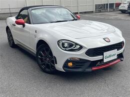 アバルト 124スパイダー 1.4 ワンオナ6MTナビTVBカメラLEDヘッドETC