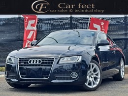アウディ A5 3.2 FSI クワトロ 4WD ブラウンレザーシート　MMIナビ　フルセグ