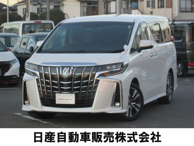 トヨタ車　人気のミニバン　アルファード　3.5　SC　後席モニター　衝突被害軽減ブレーキ付き　入荷しました