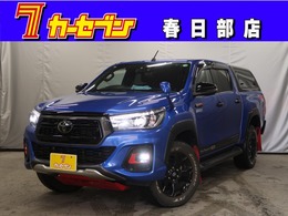 トヨタ ハイラックス 2.4 Z ブラック ラリー エディション ディーゼルターボ 4WD キャノピ-付 スマ-トキ- ナビ バックカメラ
