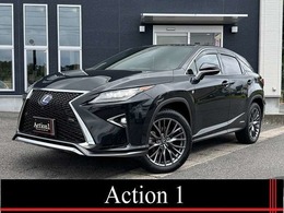 レクサス RX 450h Fスポーツ 4WD ワンオーナー　赤革　サンルーフ　電動格納