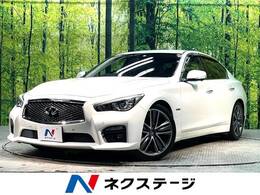 日産 スカイライン 3.5 350GT ハイブリッド タイプSP 禁煙車 純正ナビ 全周囲カメラ 黒革 ETC