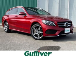 メルセデス・ベンツ Cクラスワゴン C220 d ローレウス エディション ディーゼルターボ 禁煙車 純ナビ Bカメラ ETC DR サンルーフ