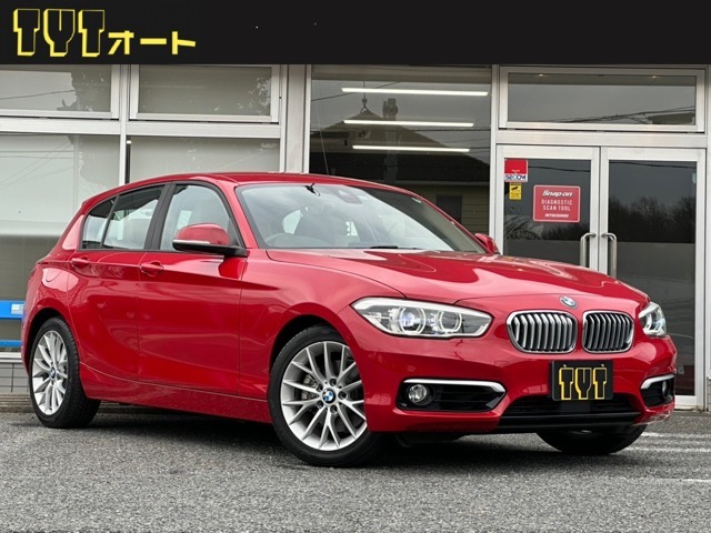 118I限定車高品質車両入庫です！！　お洒落なクリムゾンレッド！！