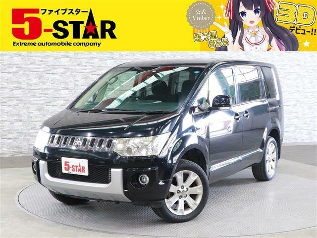 4WD/電動スライドドア/クルーズコントロール/8人乗り/スマートキー/ETC/パドルシフト/100V電源/純正HDDナビ/サイド・バックカメラ/HIDオート/純正AW