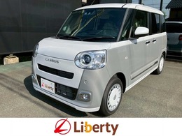 ダイハツ ムーヴキャンバス 660 ストライプス G 届出済未使用車 両側電動 電子パーキング