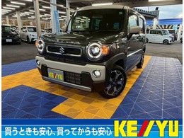 スズキ ハスラー 660 ハイブリッド Xターボ 4WD 禁煙/純正9型ナビ/全方位カメラ/衝突軽減/