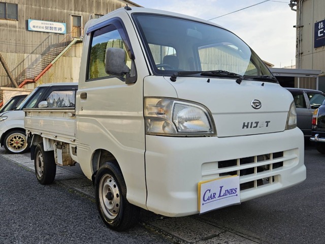 4WD切替　5速ミッション　パワステ付　エアコン付　タイヤ4本新品交換　タイミングベルト交換　外装・内装現状渡し　3方開　ルームクリーニング　荷台ゴムマット付　走行距離127000キロ