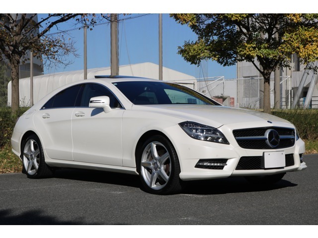 2013年式　CLS350BエフィシェンシーAMGスポーツパッケージ　ダイヤモンドホワイト　修復歴無し