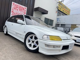 ホンダ シビック 1.6 SiR II EF9グランドTE37ジェイズマフラー