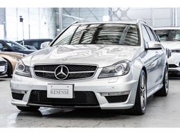 AMG Cクラスワゴン C63 後期モデル サンルーフ キーレスゴーブラッ