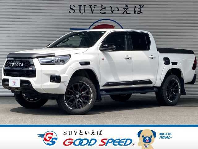 令和4年式 トヨタ ハイラックス Z GR SPORT入庫致しました♪純正8インチディスプレイオーディオ パノラミックビューモニター アイドリングストップなどを装備です。お問い合わせは0120-24-4092まで