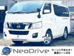 日産 NV350キャラバン 2.5 プレミアムGX ロングボディ ディーゼルターボ 4WD 本州仕入　ナビ　Bカメラ　リアヒーター