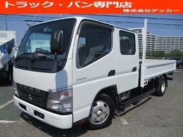 三菱ふそう キャンター 3.0 ダブルキャブ ロング 全低床 SA ディーゼルターボ 2トン Wキャブ ロング 全低床 荷寸334-180