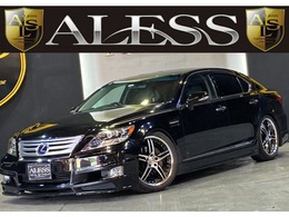 レクサス LS 460 Iパッケージ LS600h中期仕様  黒革シート　BRANEWエアロ