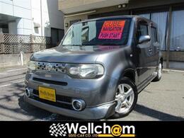 日産 キューブ 1.5 15X Mセレクション 15AW ETC HDD Bluetooth フルエアロ コラム