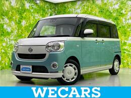 ダイハツ ムーヴキャンバス 660 X メイクアップ リミテッド SAIII 4WD 新品タイヤ/社外 SDナビ/衝突安全装置/両側