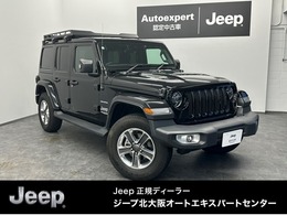 ジープ ラングラー アンリミテッド サハラ 2.0L 4WD ワンオーナー 認定中古車保付 レザーシート