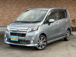 ダイハツ ムーヴ 660 カスタム X VS スマートセレクション SA＆SN 保証付　禁煙車　純正ナビ　Bモニター