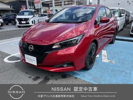 日産 リーフ X Vセレクション 弊社試乗車　メーカーライン装着ナビ