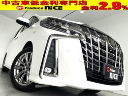 トヨタ アルファード 2.5 S タイプゴールド サンル-フ ナビキット 3眼LED PWバックドア