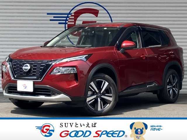 令和4年式 日産 エクストレイル G e-4ORCE Advanced Package入庫致しました♪純正12.3インチナビ アラウンドビューモニター プロパイロット シートヒーターなど装備です。お問い合わせは0120-24-4092まで