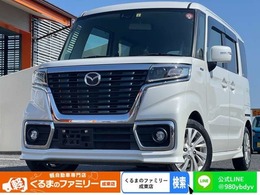 マツダ フレアワゴン 660 カスタムスタイル ハイブリッド XG 片側電動スライド　シートヒーター