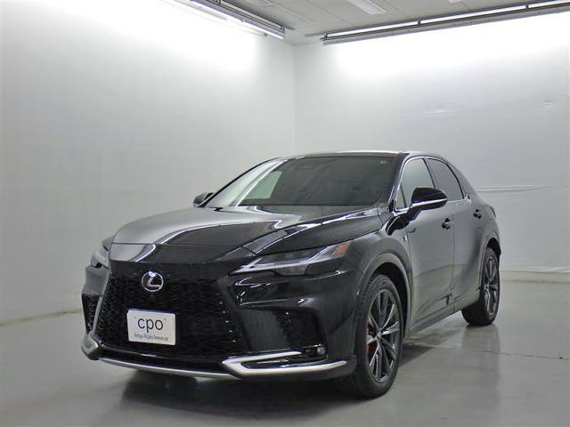 「RX350 F SPORT」入荷いたしました。ボディーカラーは“グラファイトブラックガラスフレーク”です。