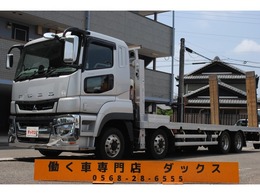 三菱ふそう スーパーグレート ハイジャッキセルフ4軸低床 自動アユミ12.8t