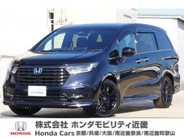 ホンダ オデッセイ 2.0 e:HEV アブソルート EX ブラックエディション 元弊社デモカー　メモリーナビLXM-247VFLi)