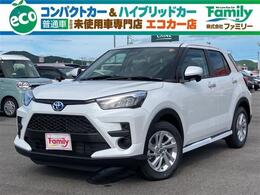 トヨタ ライズ ハイブリッド 1.2 G 衝突被害軽減ブレーキ 登録済未使用車 スマ