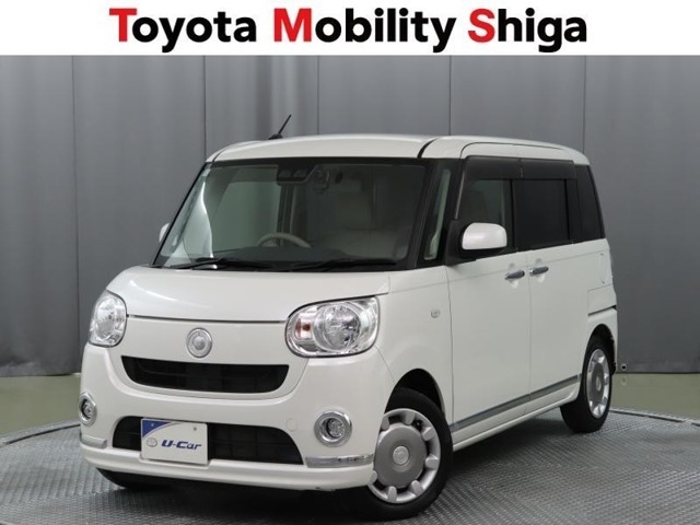 街乗りやお買い物に便利な愛らしいデザインが人気の軽自動車「ムーヴキャンバス」です！