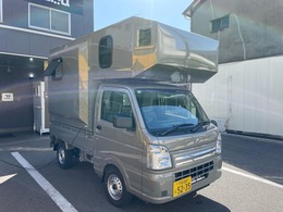 スズキ キャリイ 660 KCエアコン・パワステ 3方開 4WD トリパルキャンピングカー