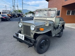 三菱 ジープ キャンバストップ ホロ付きゲタタイヤ付き