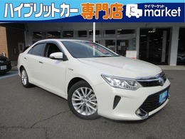 トヨタ カムリハイブリッド 2.5 Gパッケージ 全国1年保証付 社外ナビ BT接続BカメラETC