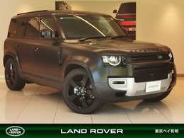 ランドローバー ディフェンダー 110 SE 2.0L P300 4WD 1オナ 黒革 シートH MERIDIAN Aサス 22AW