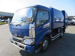 日野自動車 デュトロ 2t 回転式塵芥車 (5.1立米) 極東開発製　ETC付