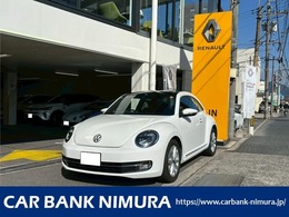 フォルクスワーゲン ザ・ビートル デザイン レザー パッケージ 社外ナビ　フルセグTV　ETC