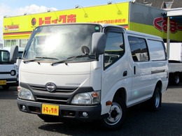 日野自動車 デュトロルートバン 40DT　2トンルートバン 両側スライドドア　ナビTV　バックモニター