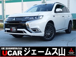 三菱 アウトランダーPHEV 2.4 S エディション 4WD 電気温水式ヒーター　電動サンルーフ
