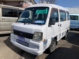 スバル サンバー 660 VB 4WD MT　両側スライドドア　アルミホイール