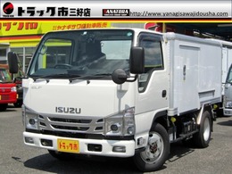 いすゞ エルフ 3.0 フルフラットロー ディーゼルターボ 4WD 1.55トンパネルバン　左サイドドア　衝突軽